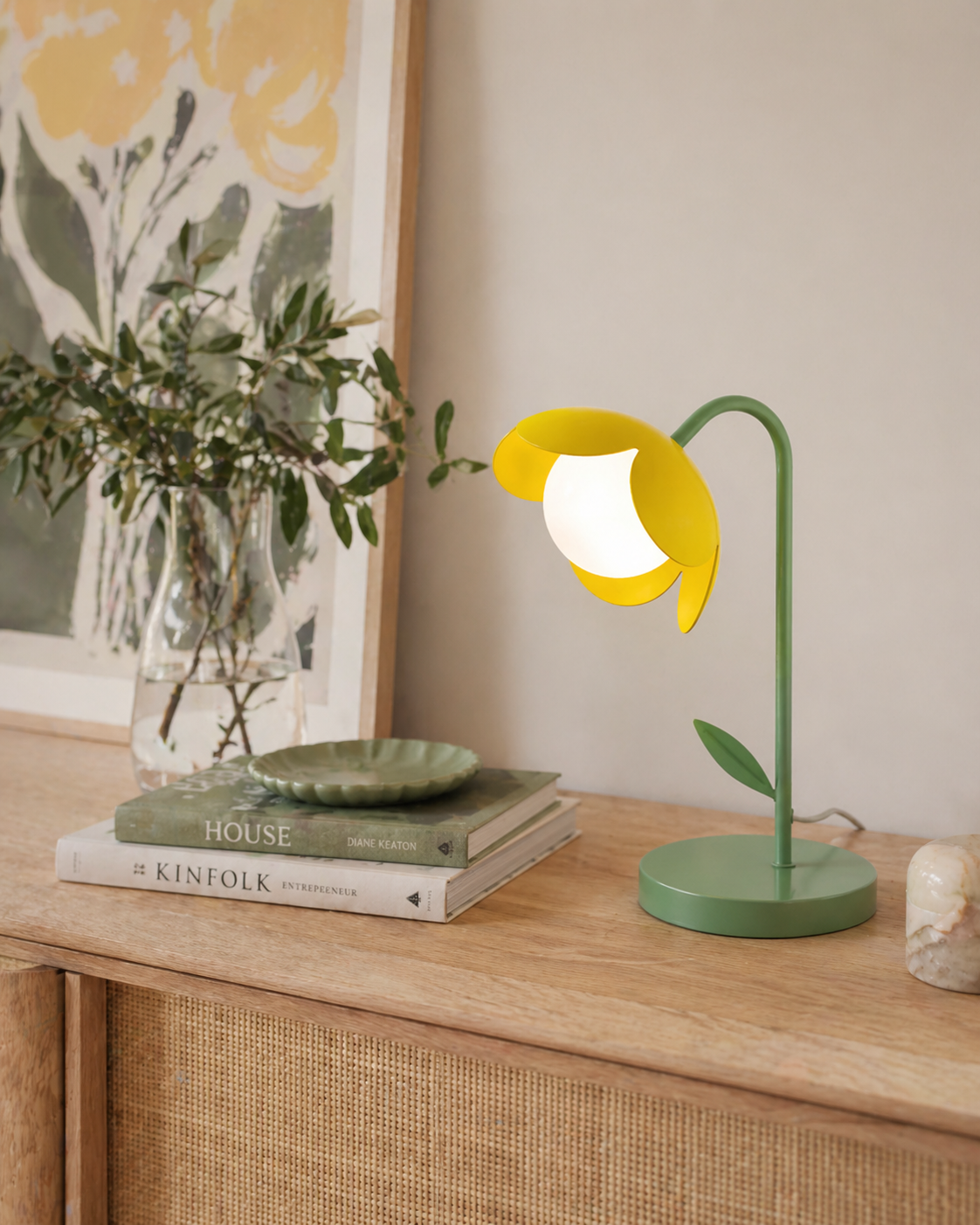 Tulip lampa stołowa