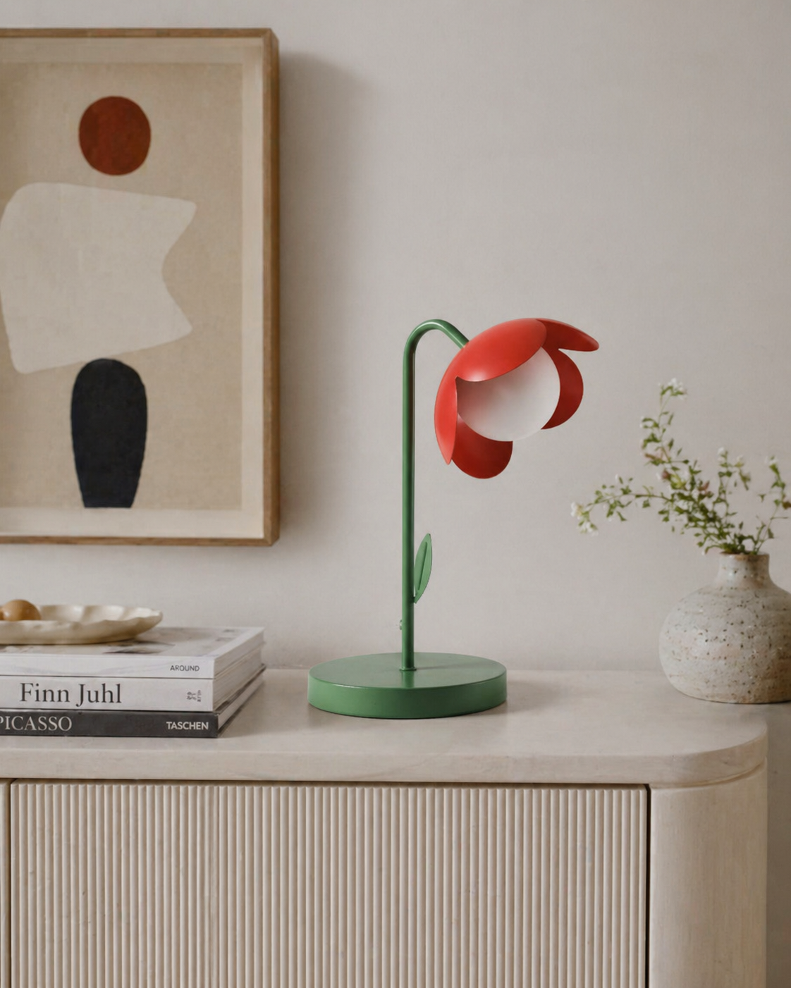 Tulip lampa stołowa