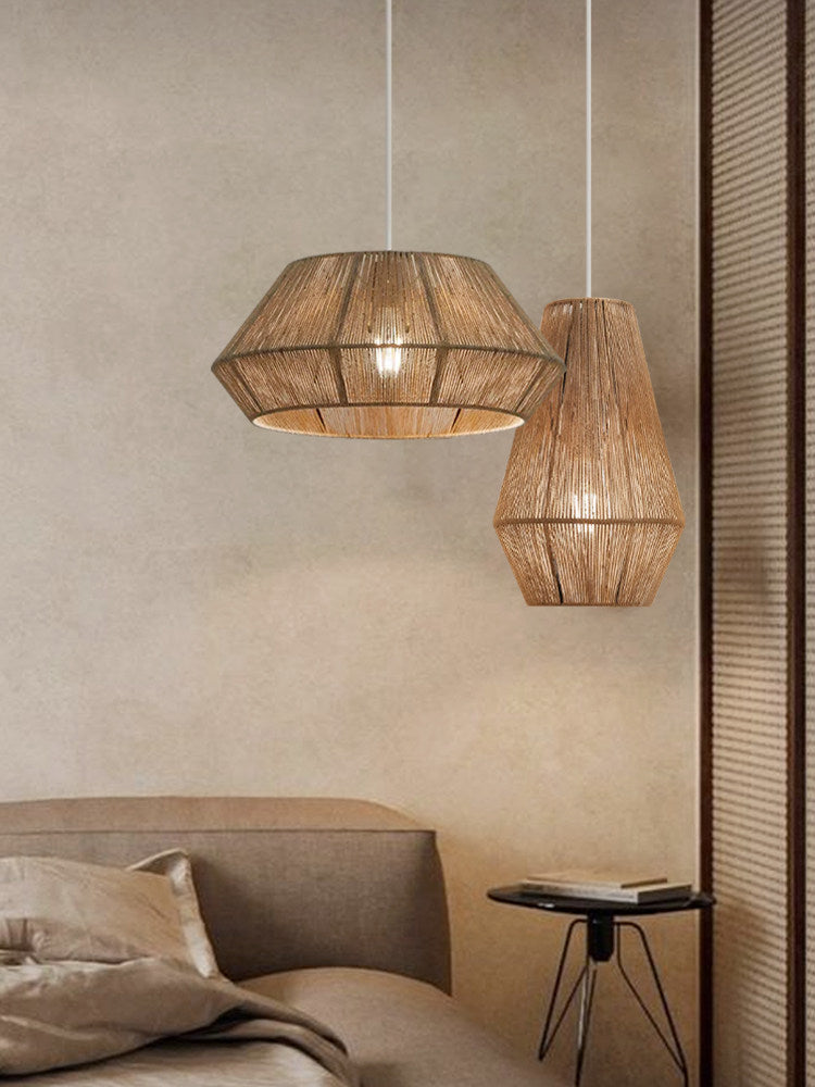 Navenwick Lampa Wisząca Z Fasetowanej Liny