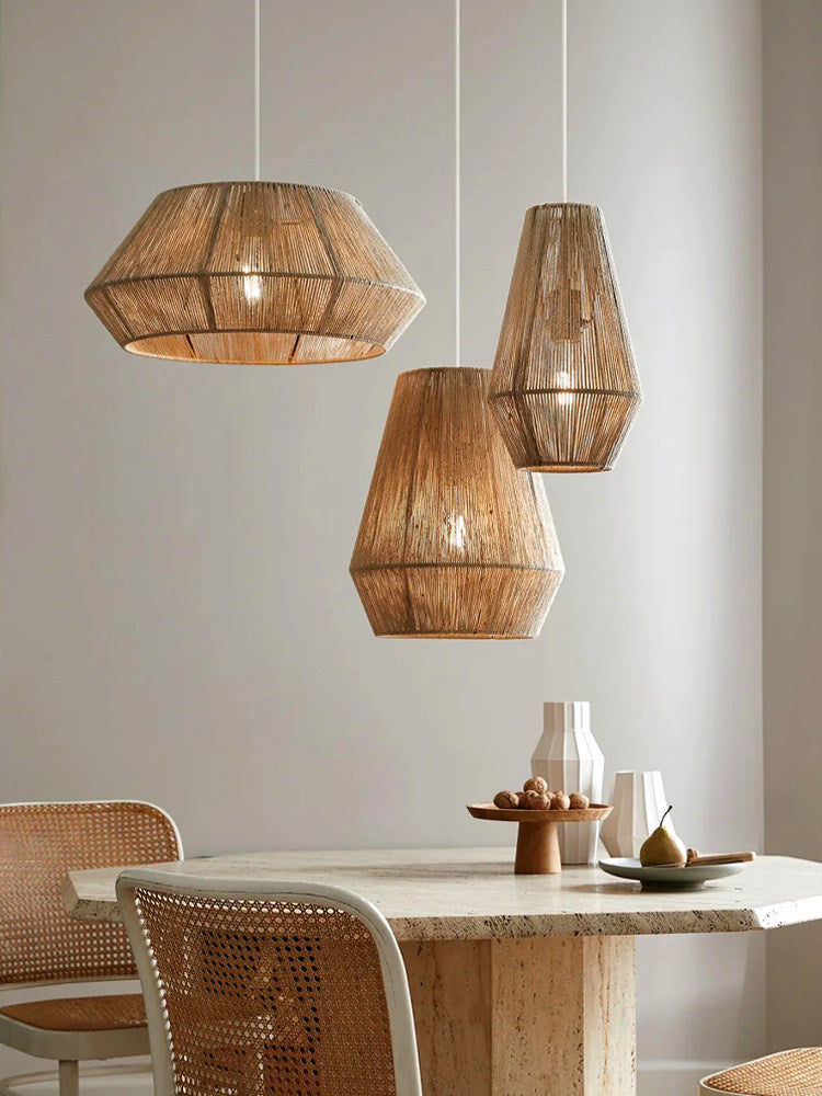 Navenwick Lampa Wisząca Z Fasetowanej Liny