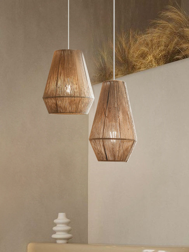 Navenwick Lampa Wisząca Z Fasetowanej Liny