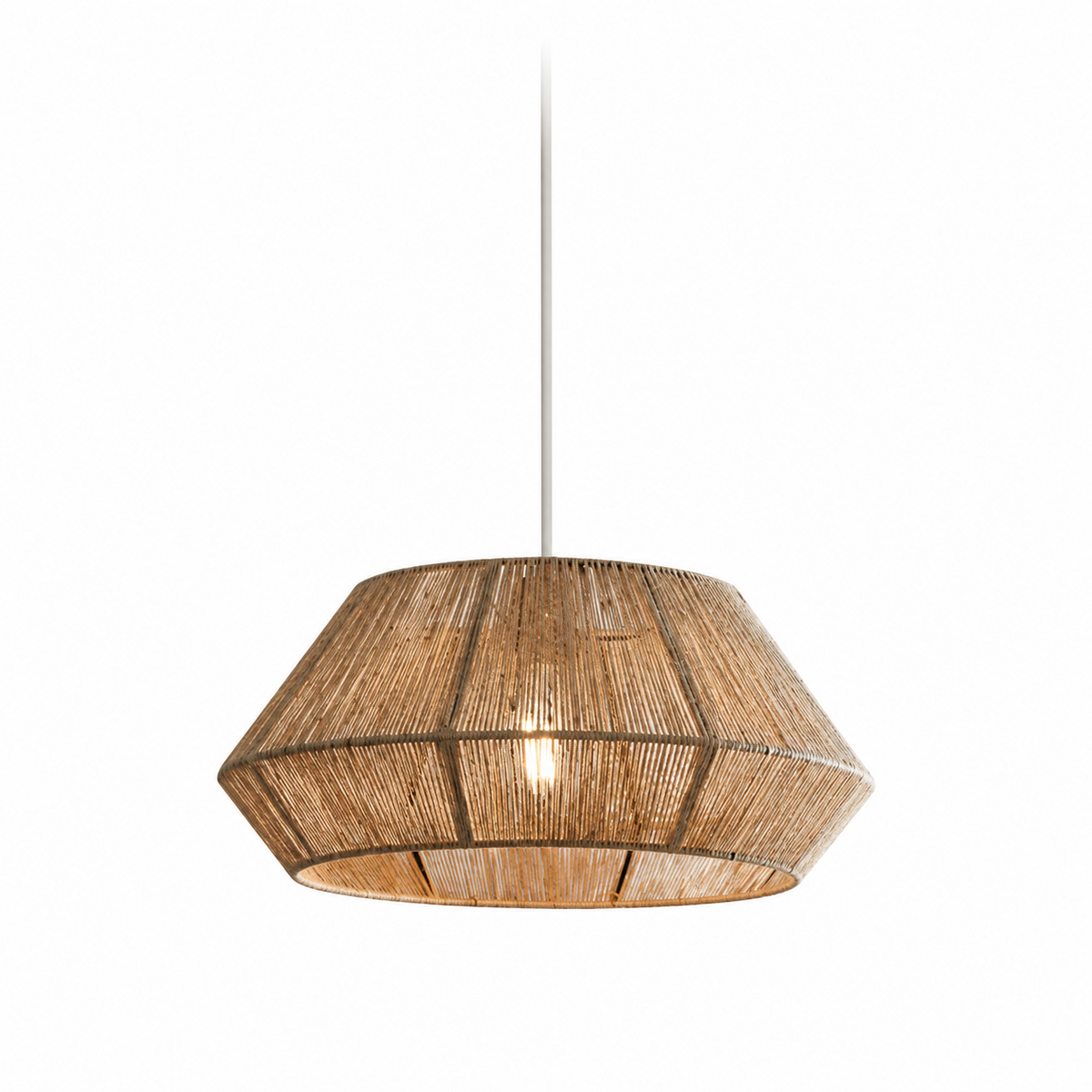 Navenwick Lampa Wisząca Z Fasetowanej Liny