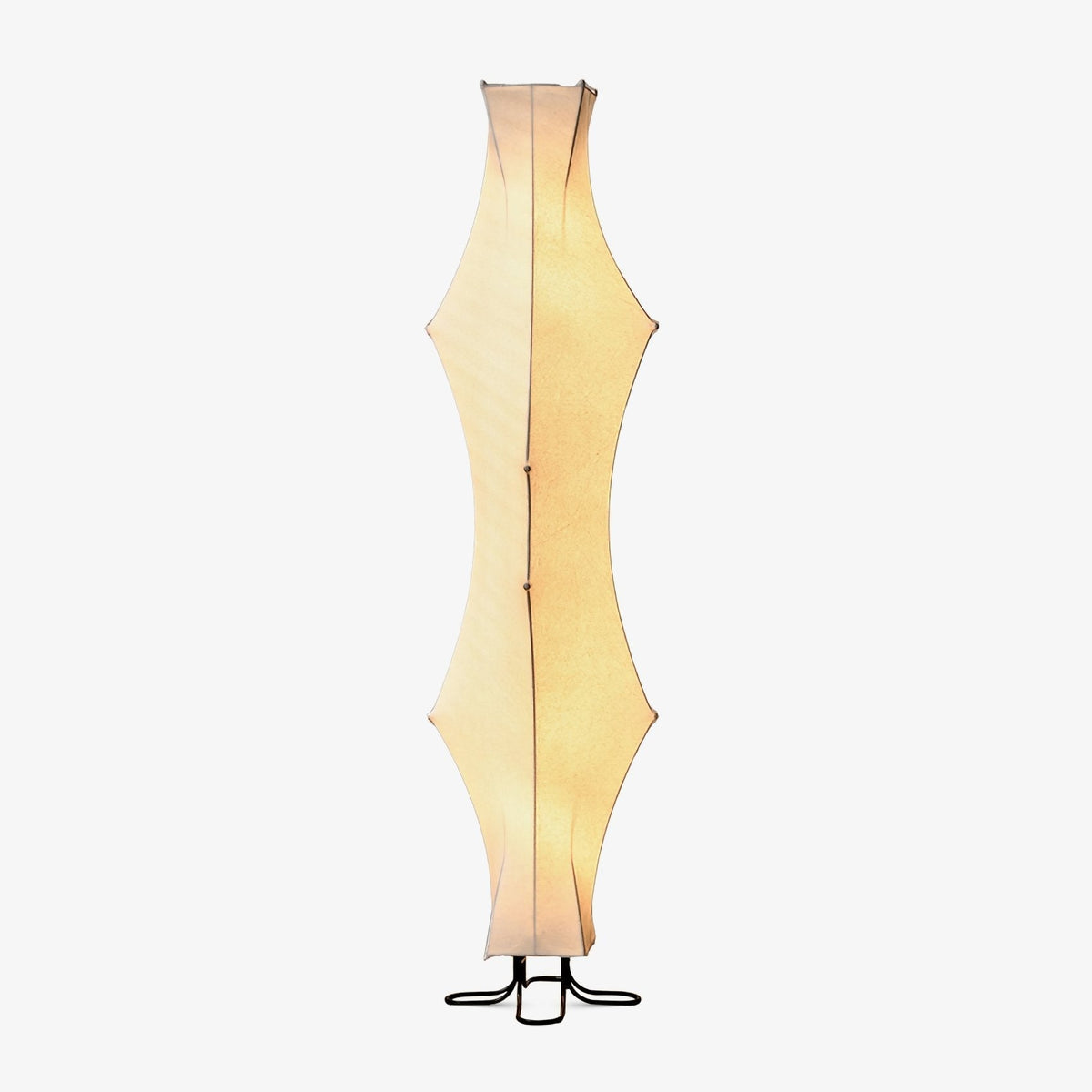Vela Twist lampa stojąca ze szkła
