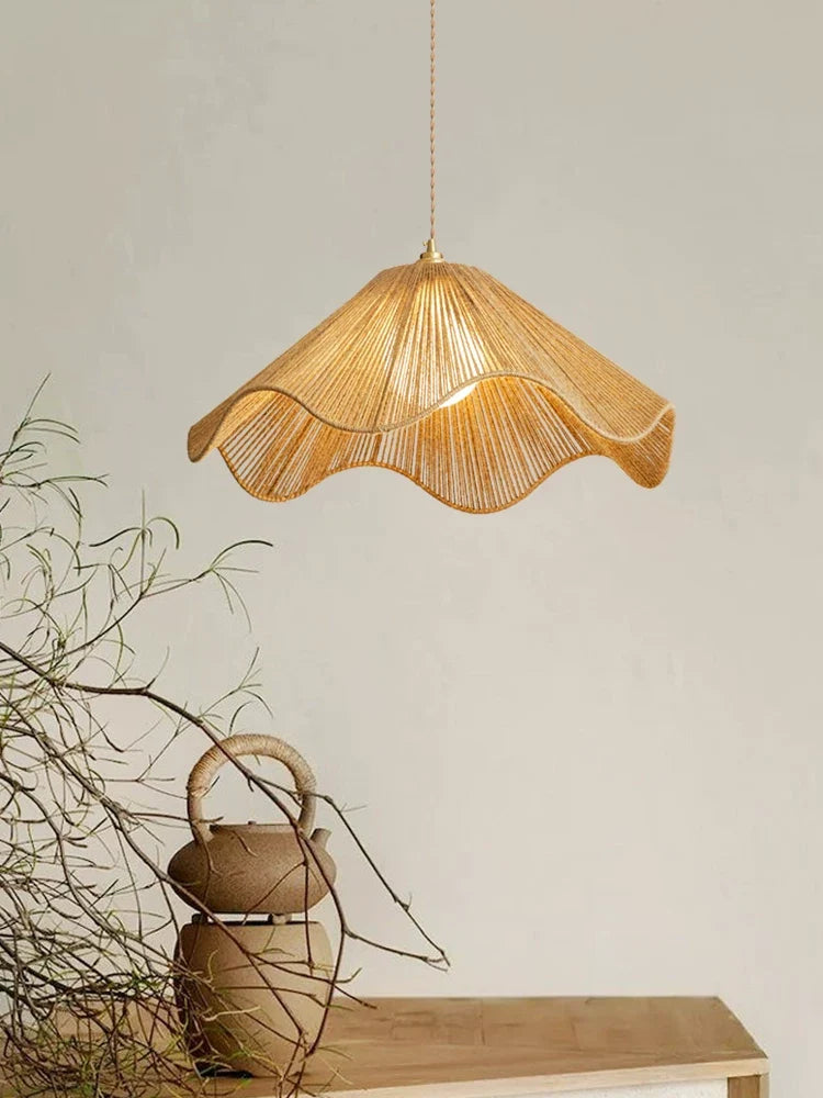 Glencombe Lampa wisząca z liny konopnej