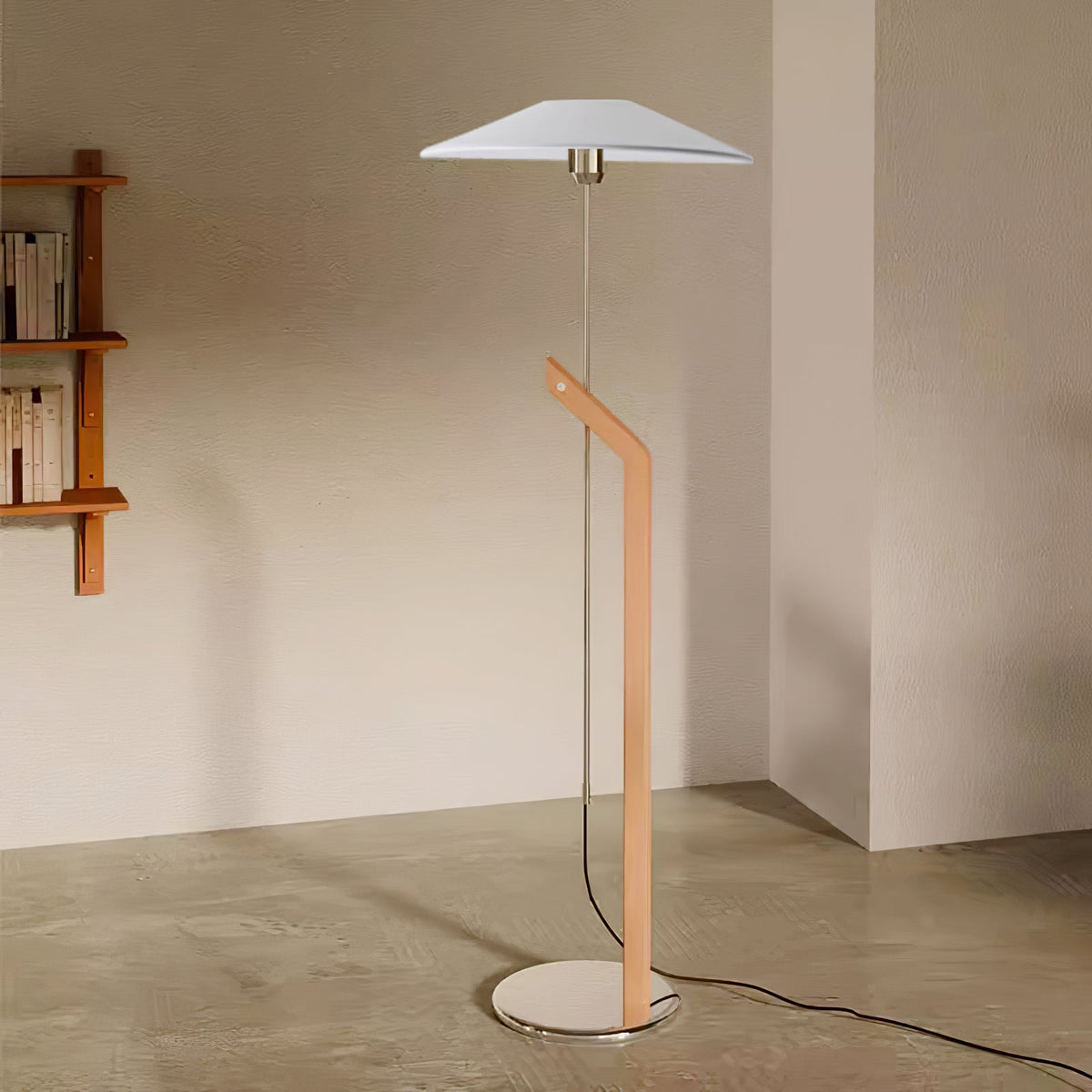Lumorine nowoczesna lampa stojąca typu parasol