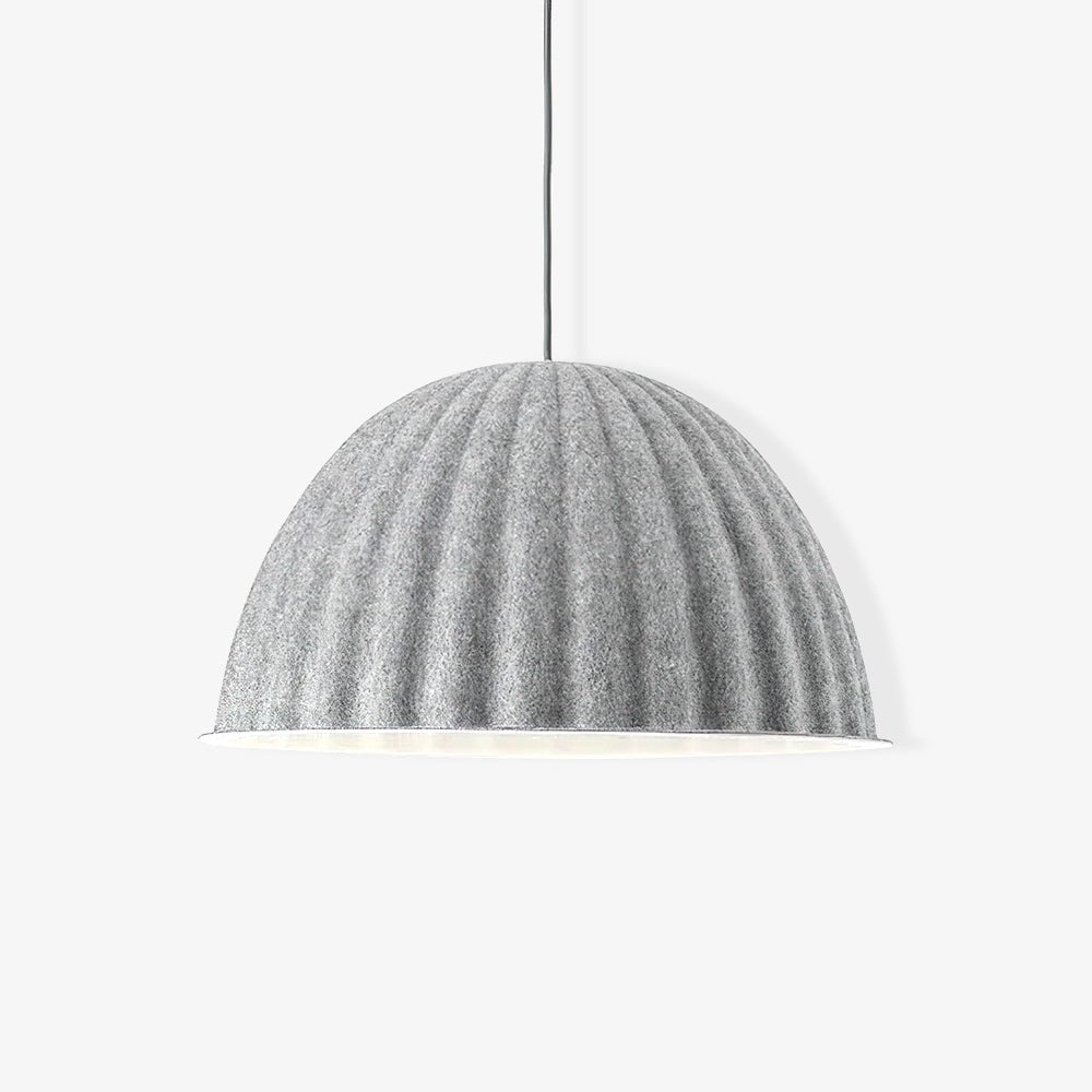 Dinora wisząca lampa wełniana w stylu klasycznym