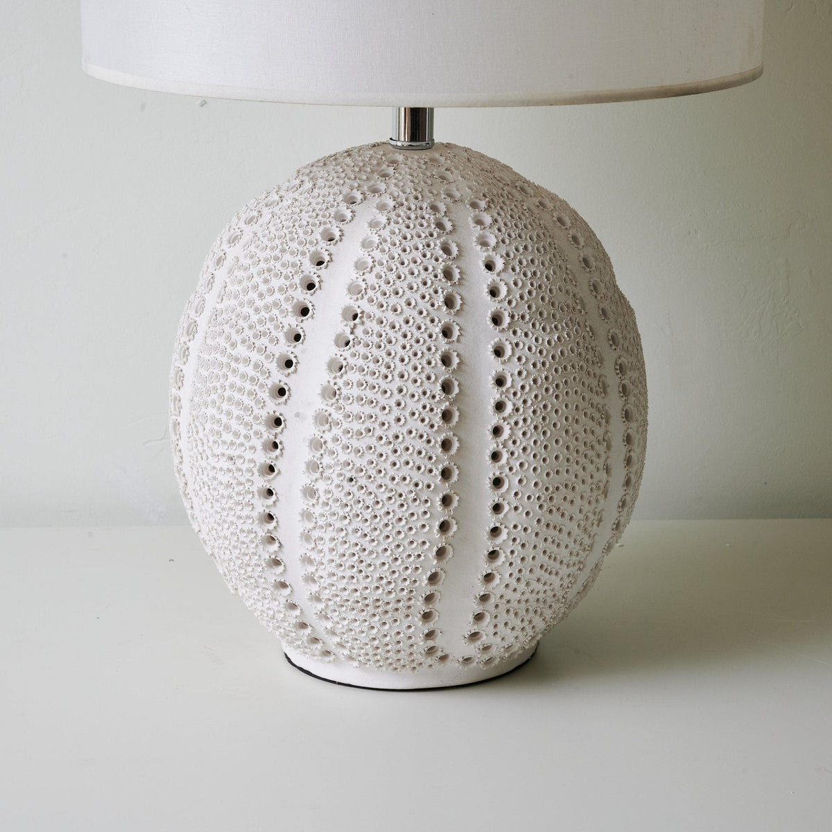 Sux ceramiczna lampa stołowa z płótna