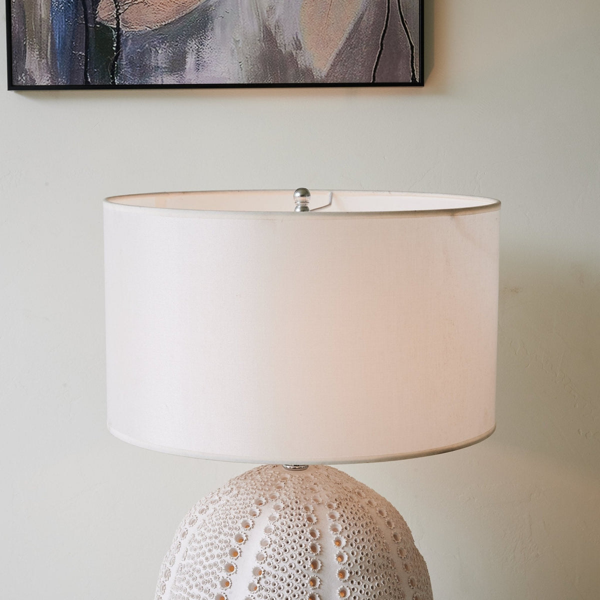 Sux ceramiczna lampa stołowa z płótna