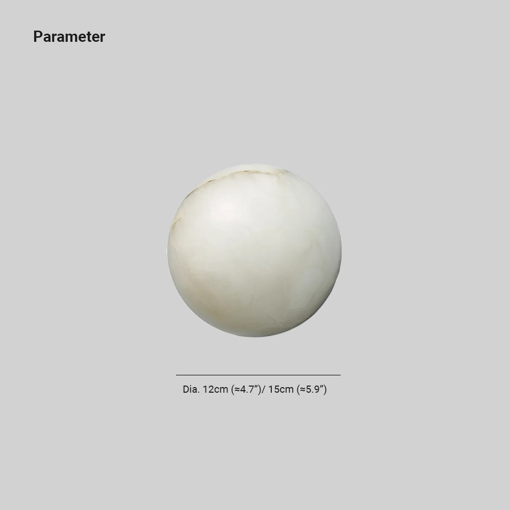 Lynq Alabaster Mini Orb kinkiet