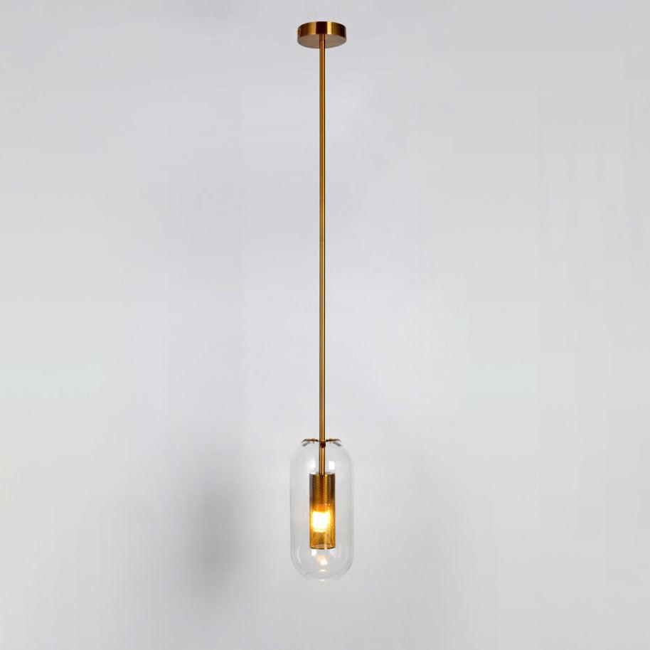 Sypharil minimalistyczna lampa wisząca ze szkła