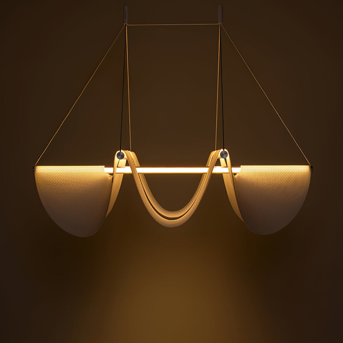 Avenuelle nowoczesna lampa wisząca w stylu postmodernistycznym ze sznurkiem