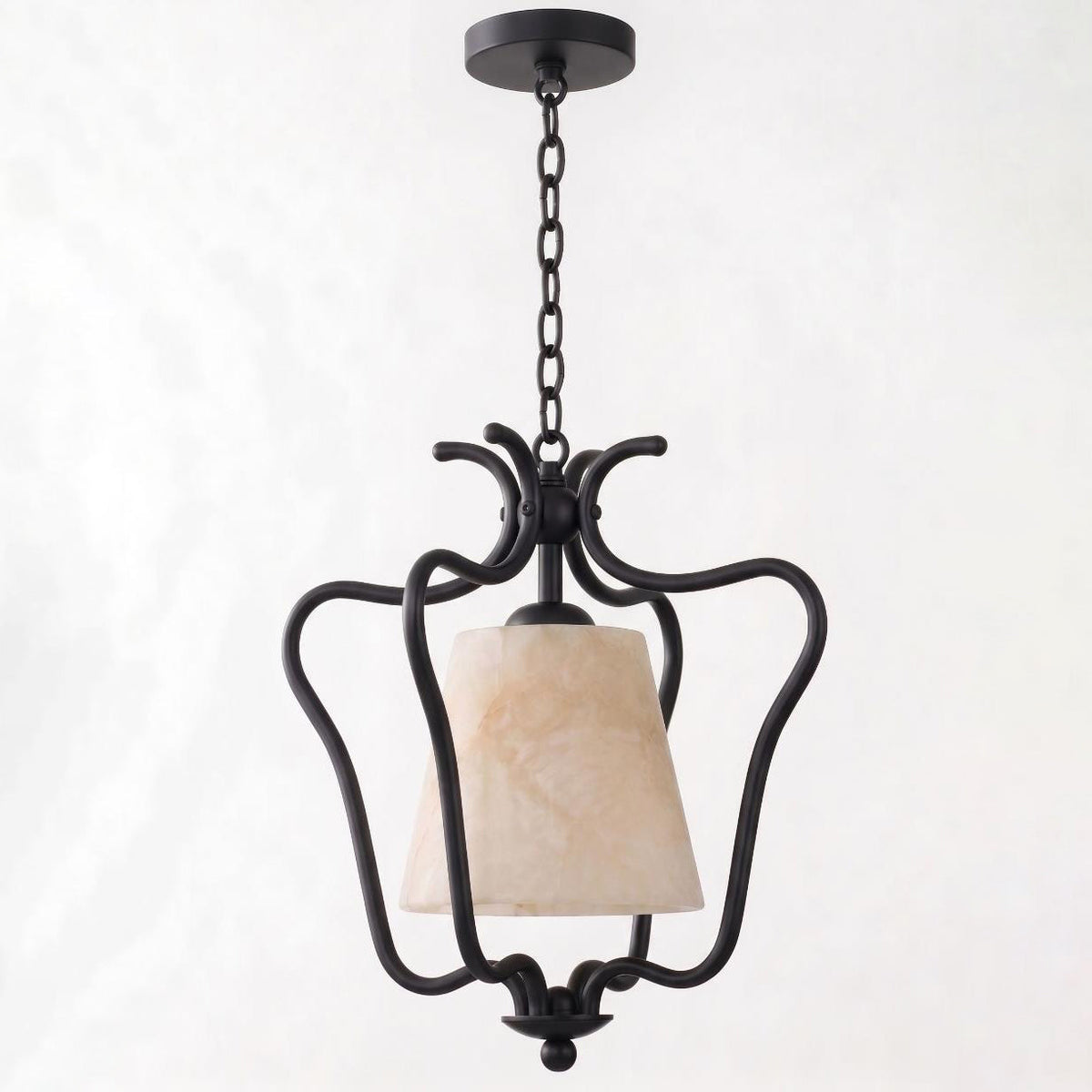 Ashenford Lampa Wisząca Z Alabastru