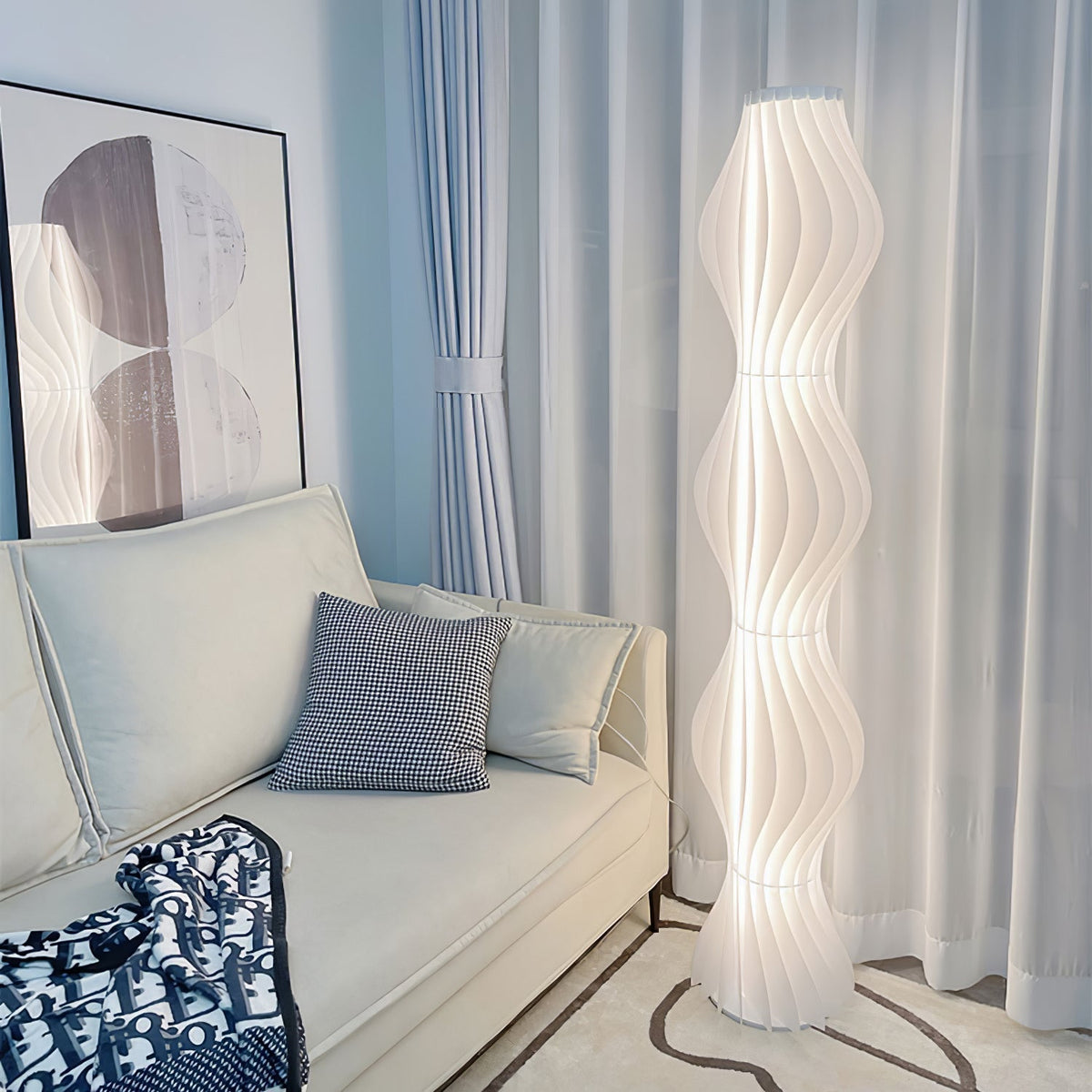 Dotha nowoczesna lampa stojąca