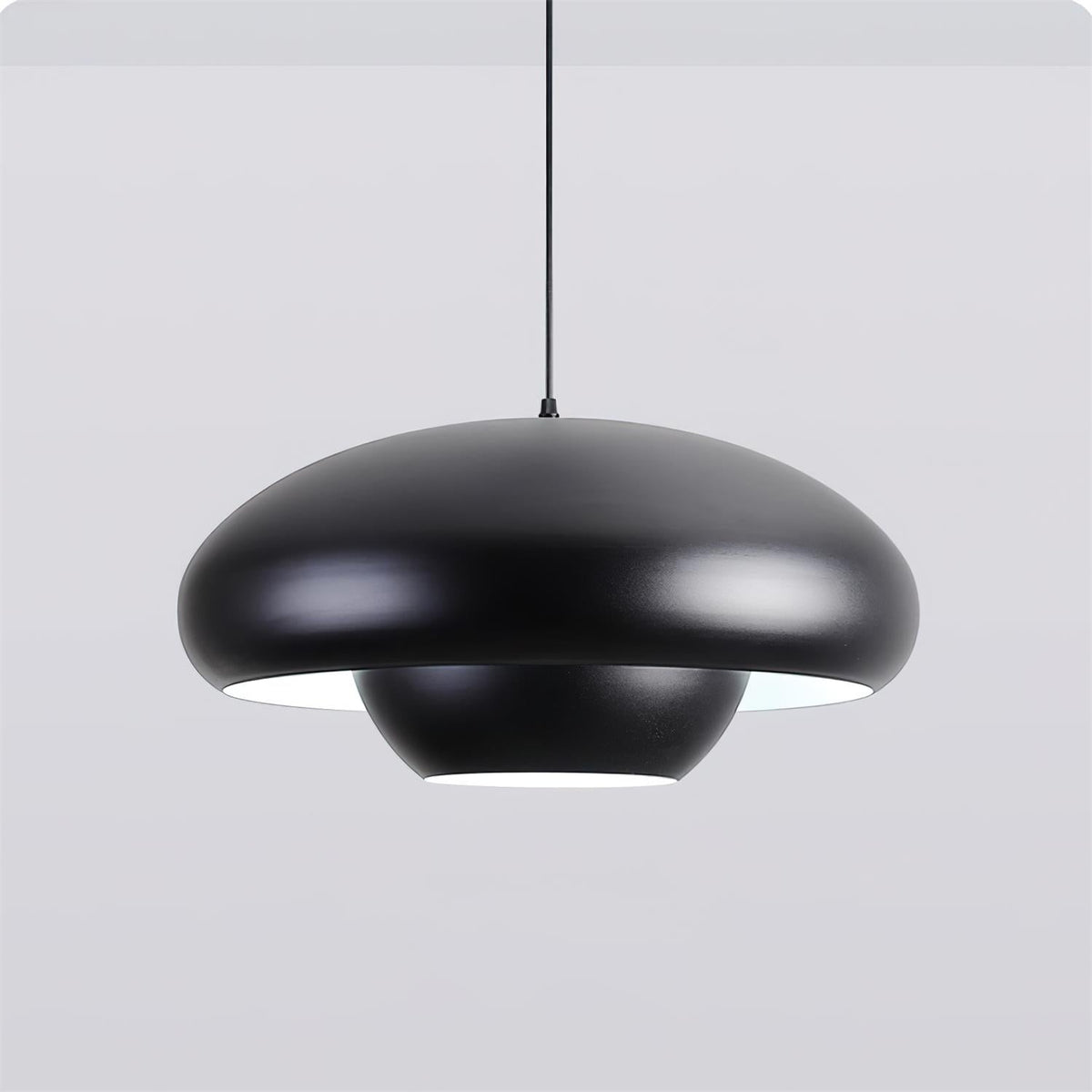 Duvio lampa wisząca czarna