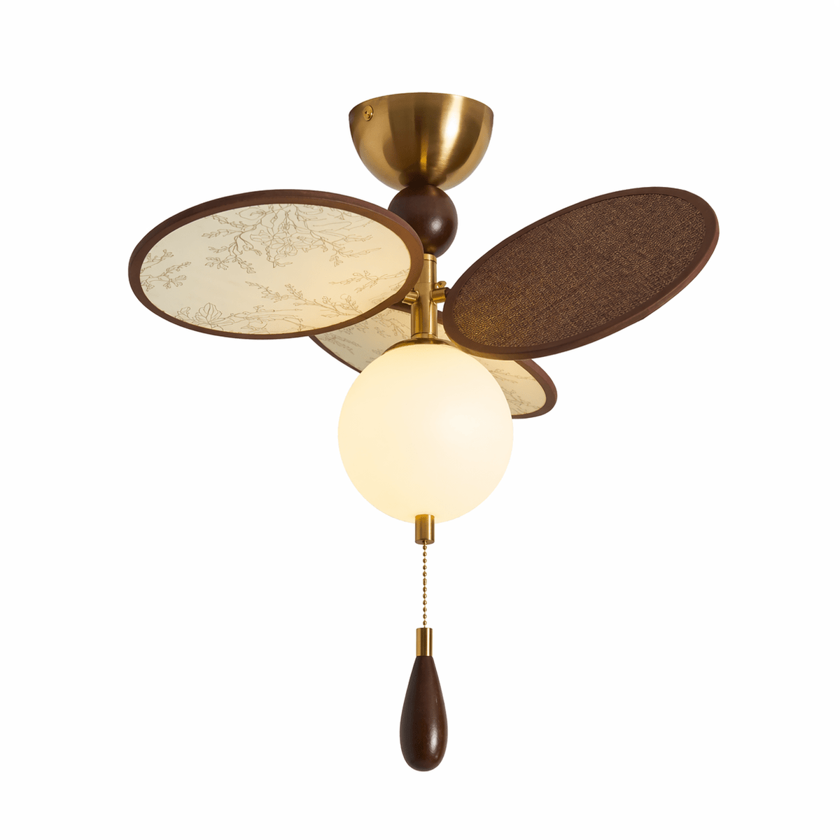 Lioraella Vintage Floral Disc lampa sufitowa