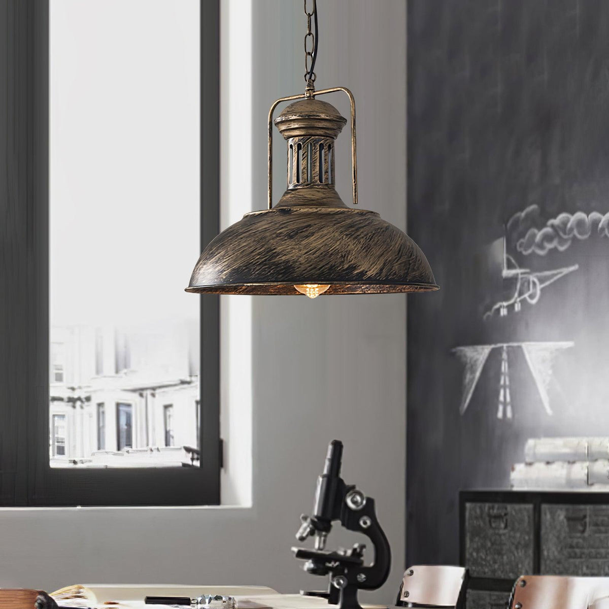 Mavell vintage industrial lampa wisząca