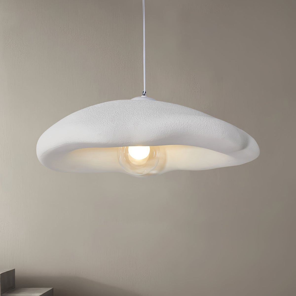 Nylire nowoczesna minimalistyczna lampa wisząca ze sztuki w stylu artystycznym z tworzywa sztucznego