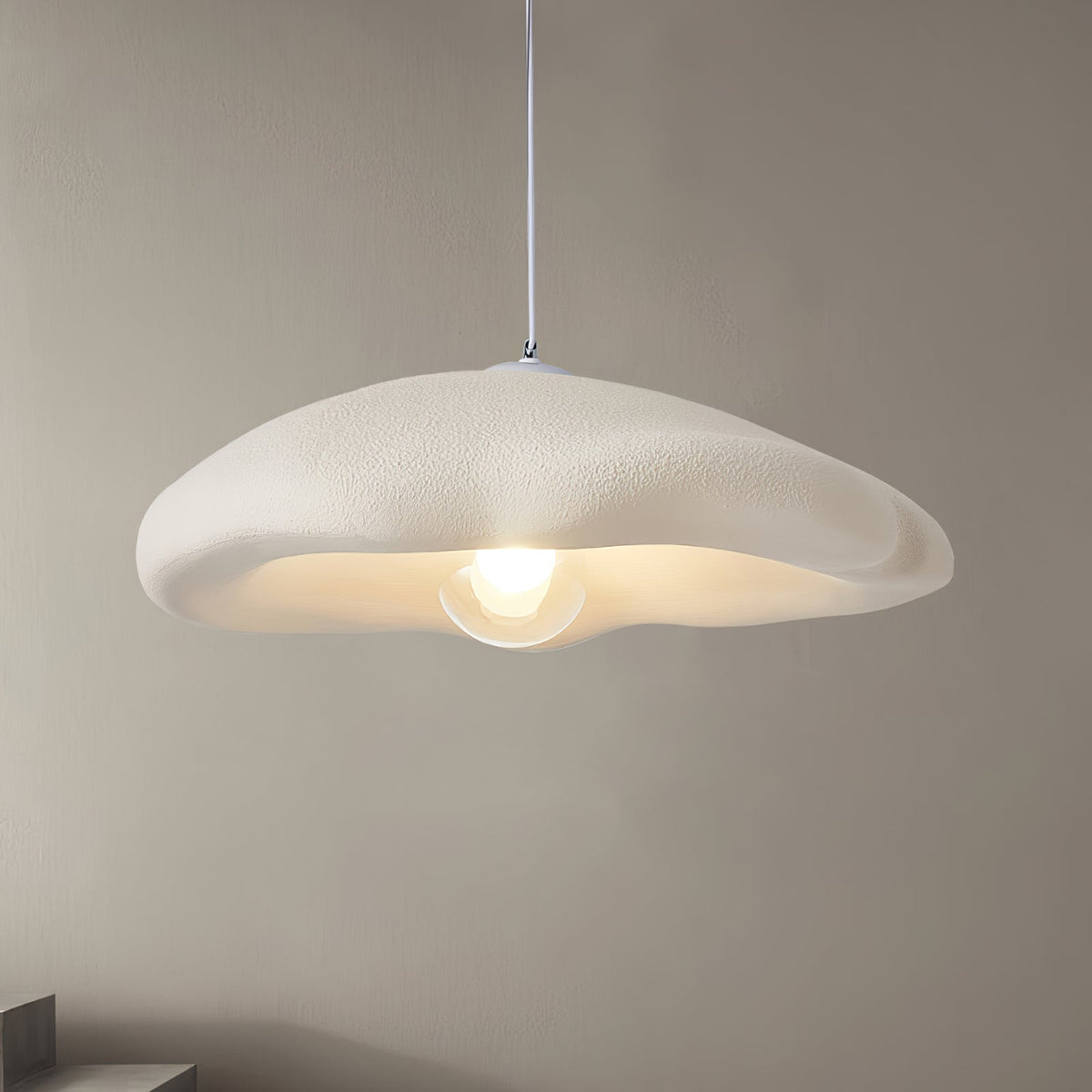 Nylire nowoczesna minimalistyczna lampa wisząca ze sztuki w stylu artystycznym z tworzywa sztucznego