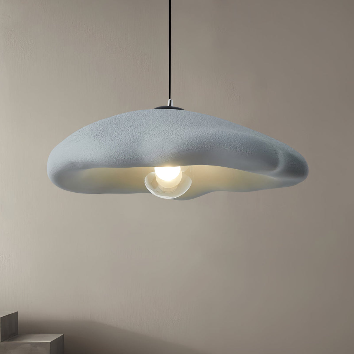 Nylire nowoczesna minimalistyczna lampa wisząca ze sztuki w stylu artystycznym z tworzywa sztucznego