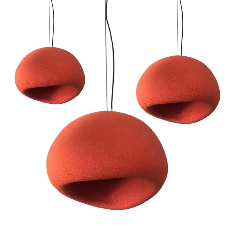 Żyrandol Wabi-Sabi Pebble Cluster Organic Form Minimalist artystyczny