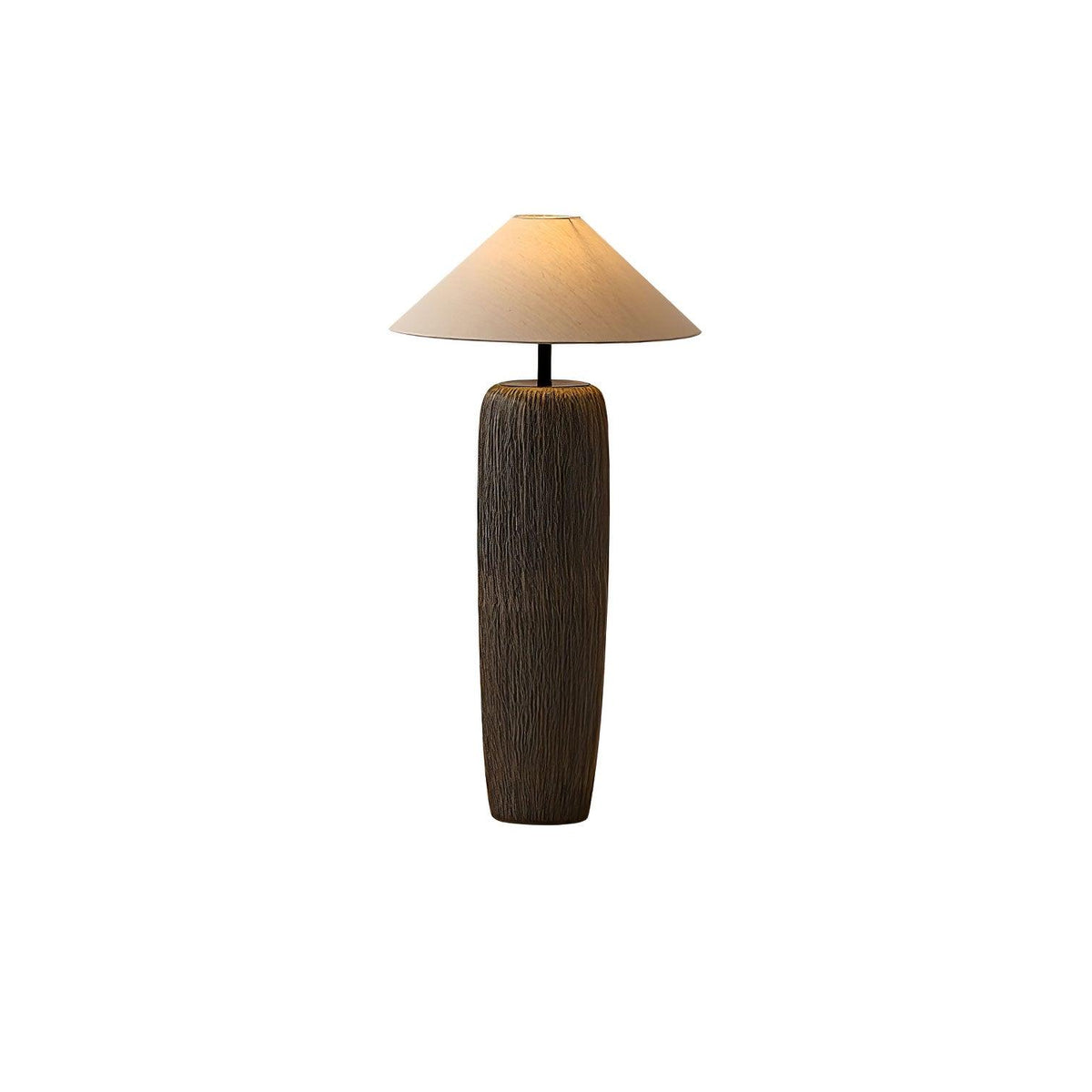 Hael zewnętrzna lampa stojąca ze starożytnego drewna