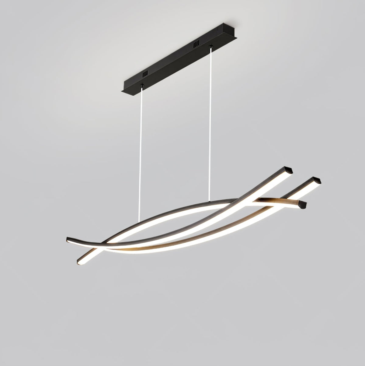 Curinis nowoczesny minimalistyczny żyrandol LED Art