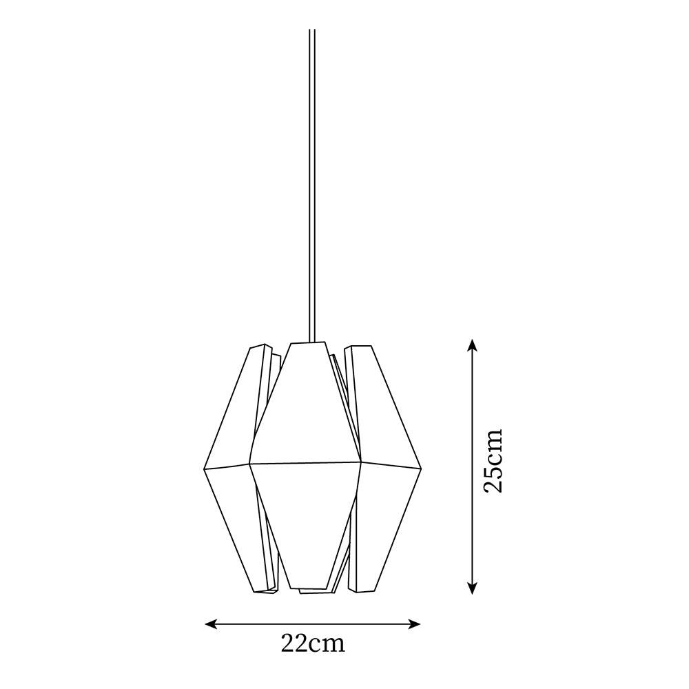Miro lampa wisząca z geometrycznym kloszem drewnianym ciepłe światło nordycki minimalistyczny akcent