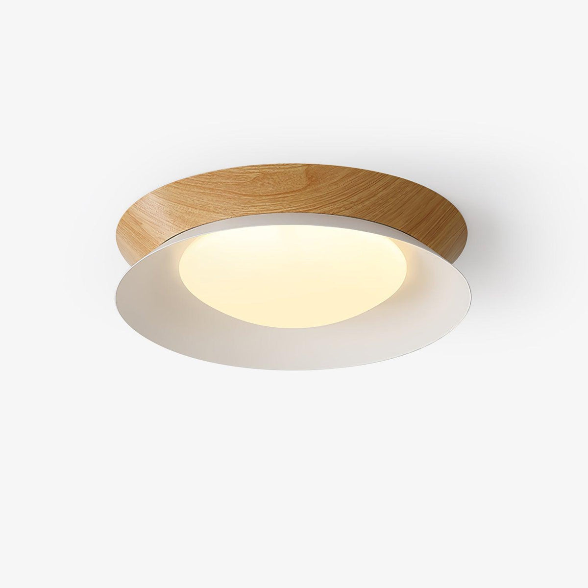 Acor lampa sufitowa pierścień podwójna półokrągła nordycka