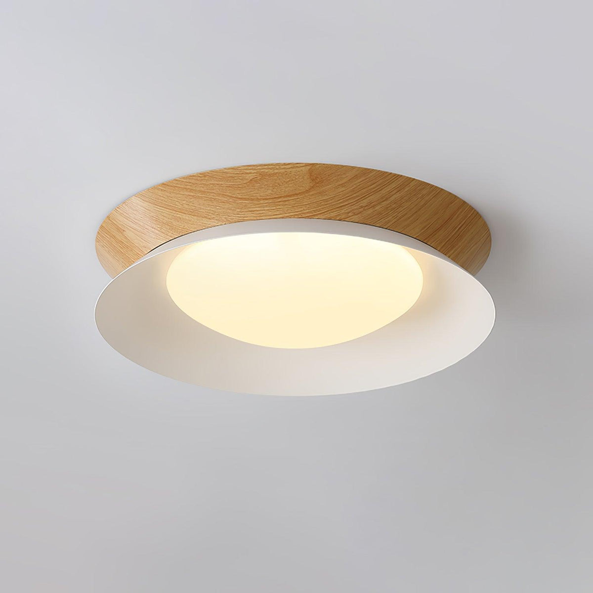 Acor lampa sufitowa pierścień podwójna półokrągła nordycka