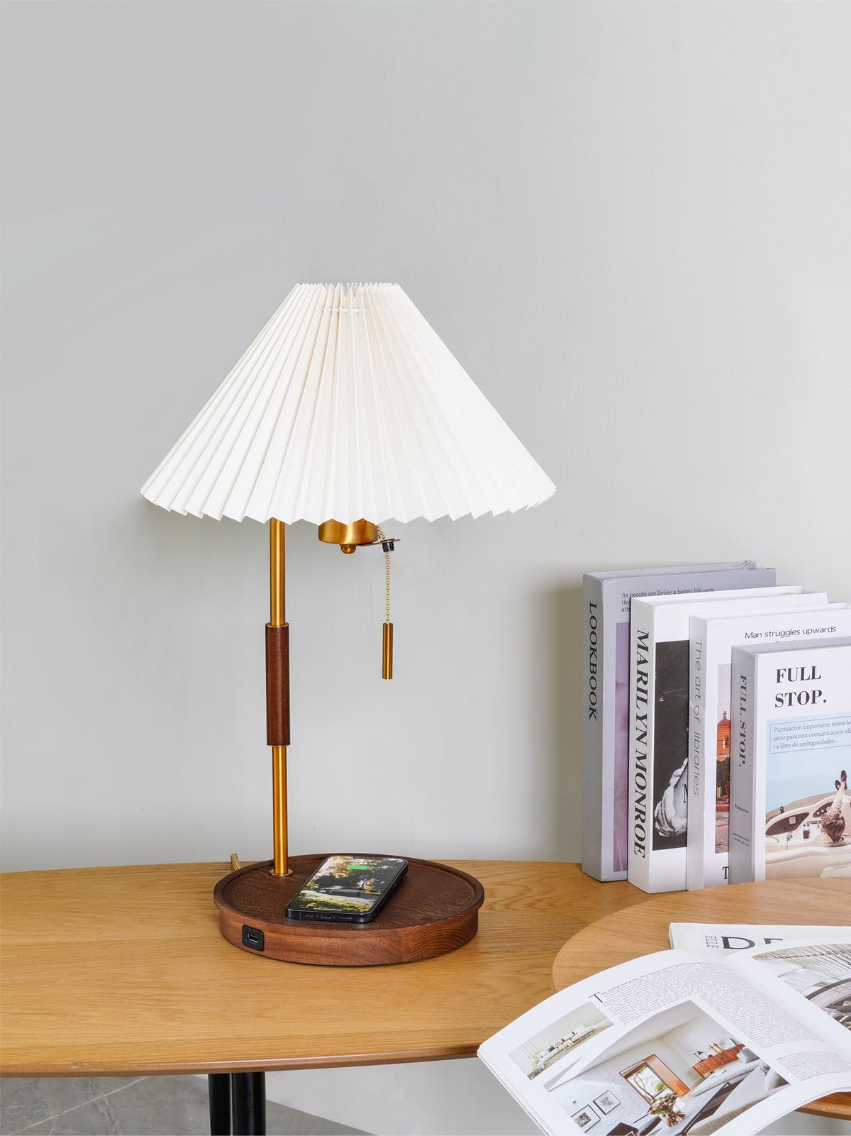 Vellain retro lampa stołowa