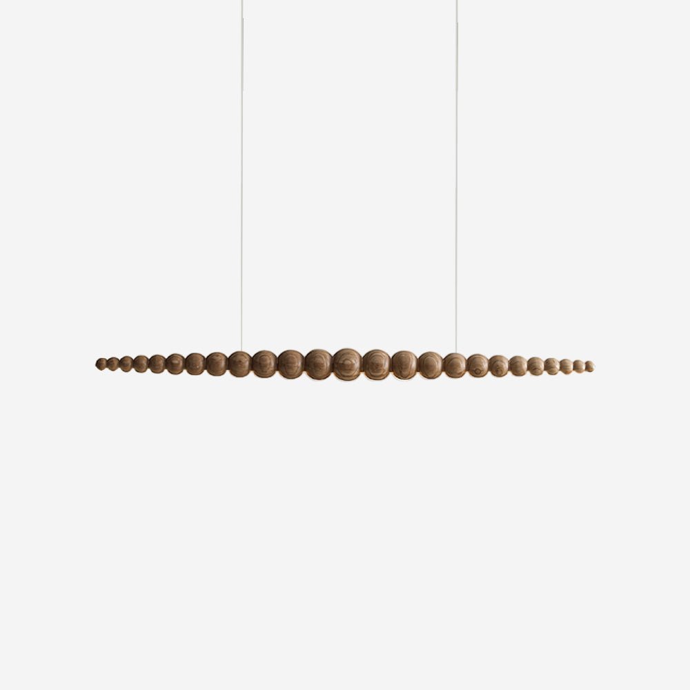 Orlanre minimalistyczna lampa wisząca z drewna