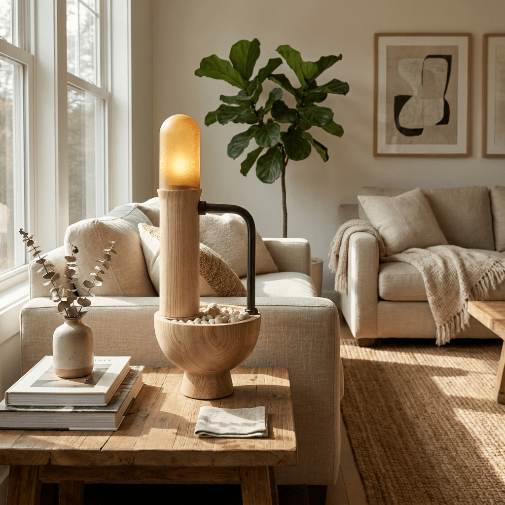 Zen lampa stołowa