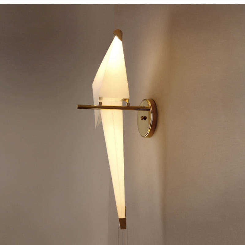 Kinkiet ptak vintage/styl Art-Déco / sypialnia