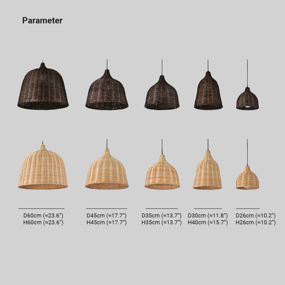 Ritta lampa wisząca, 2 drewno