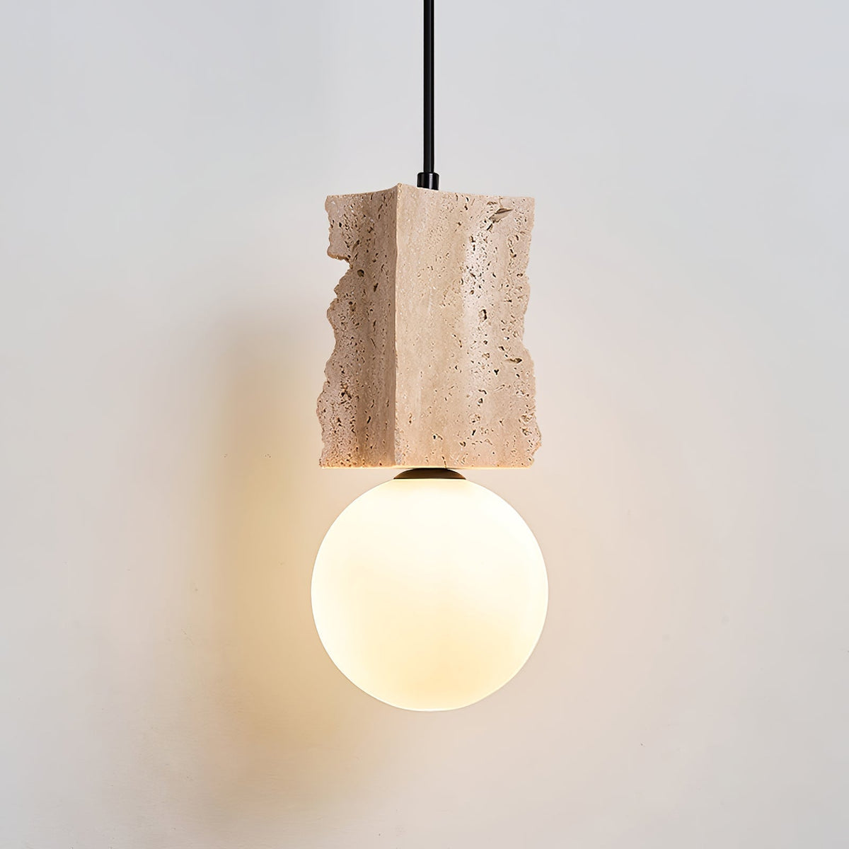 Travertine Raw Edge lampa wisząca
