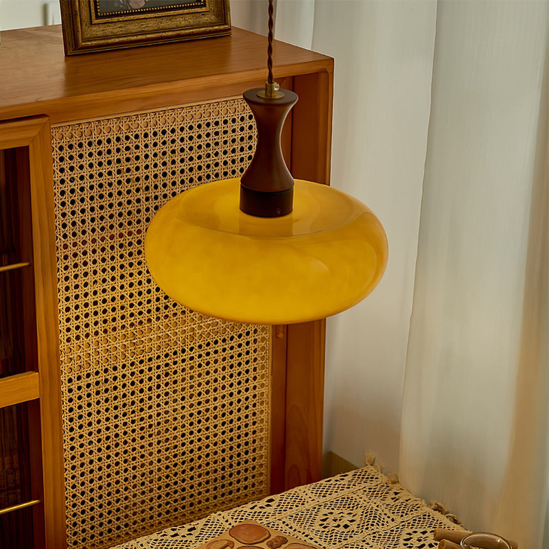 Arisha vintage żyrandol ze szkła salon