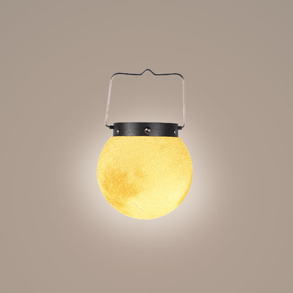 Ray Moon nowoczesna lampa wisząca w kształcie kuli ze szkła, metal/żywica/włókno szklane