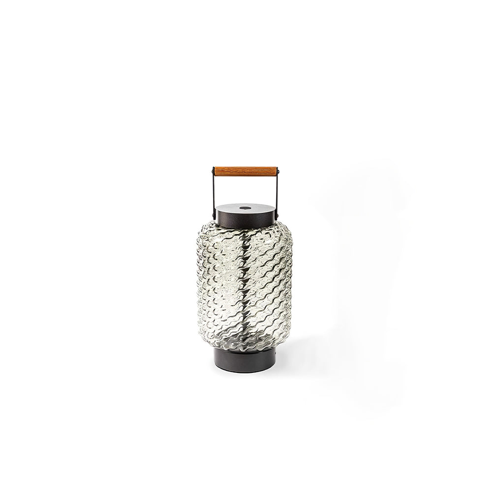 Ray Vintage latarnia metalowa ze szkła zewnętrzna lampa stojąca