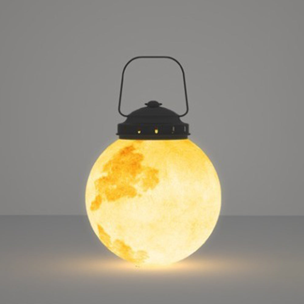 Ray Moon nowoczesna lampa wisząca w kształcie kuli ze szkła, metal/żywica/włókno szklane
